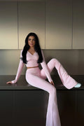 PINK AESOP TWO-PIECE SUIT